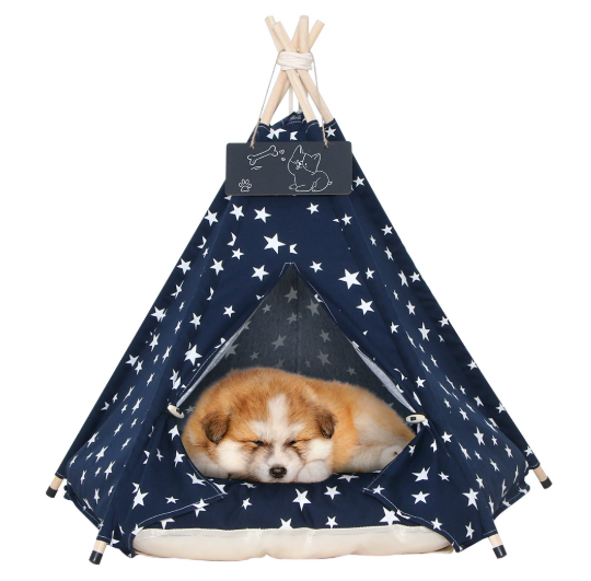 Canvas Pet Tent for Small and Medium Dogs