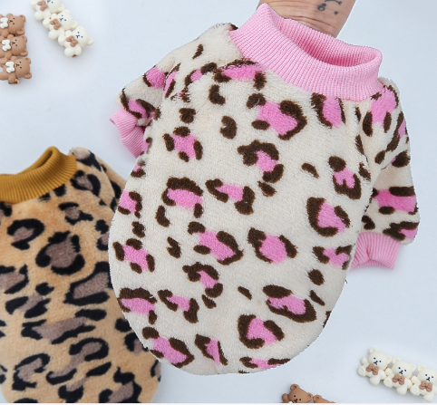 Autumn Winter Warm Pajamas Jacket for Puppies