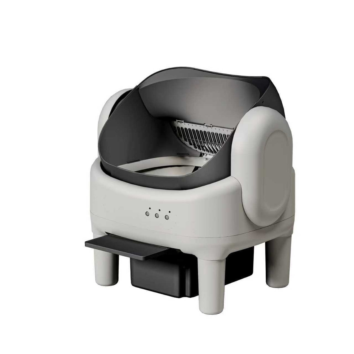 Remote-Controlled Automatic Litter Box Robot
