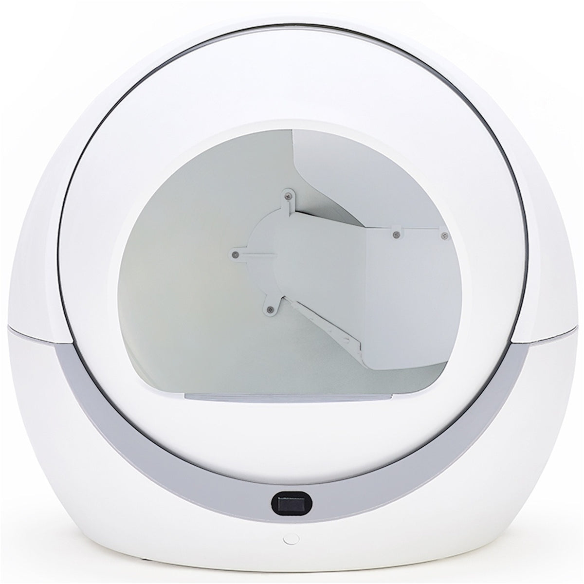 Automatic Rotating Cat Litter Box with Detachable Door