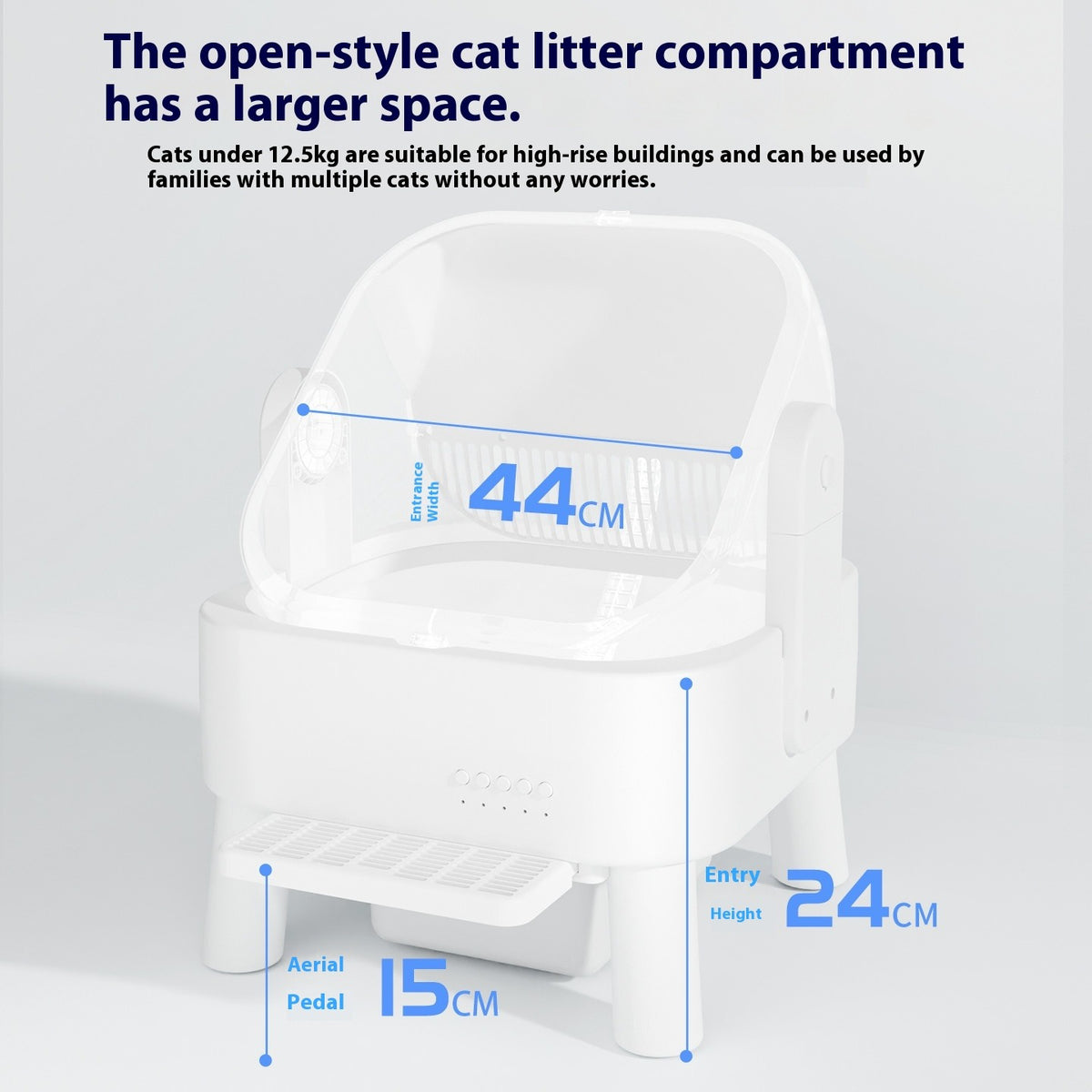 Automatic Intelligent Oversized Litter Box