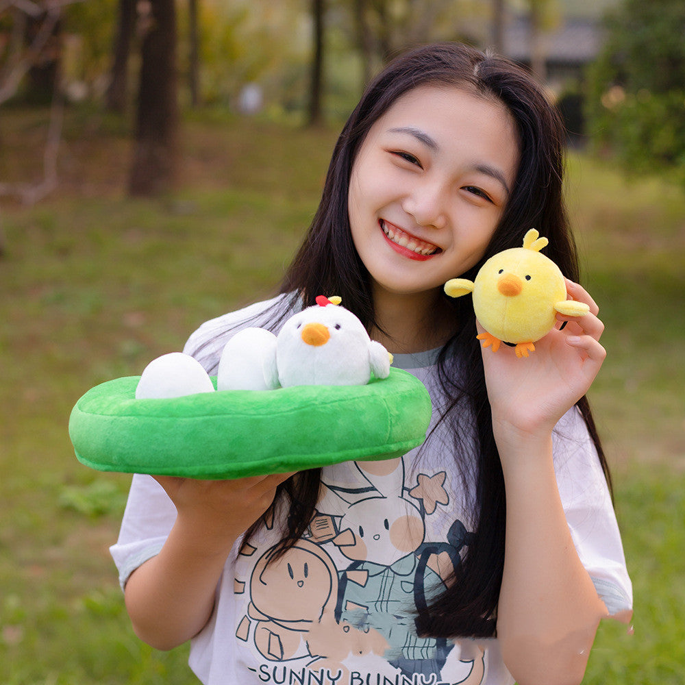 Chick Gopher Hide and Seek Plush Toy for Pets